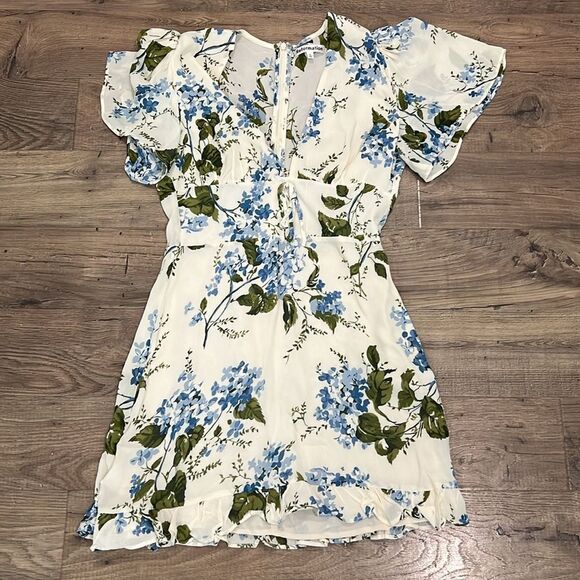 Reformation Mya Dress Riviera 4 - Picture 5 of 7